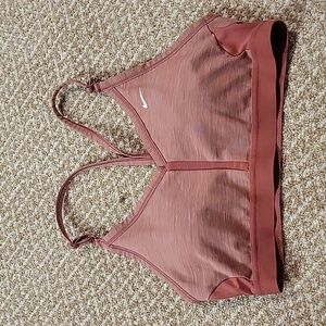 Nike sports bra.  Tags say large, but fits like medium